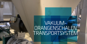 Vakuum orangenschalen transportsystem